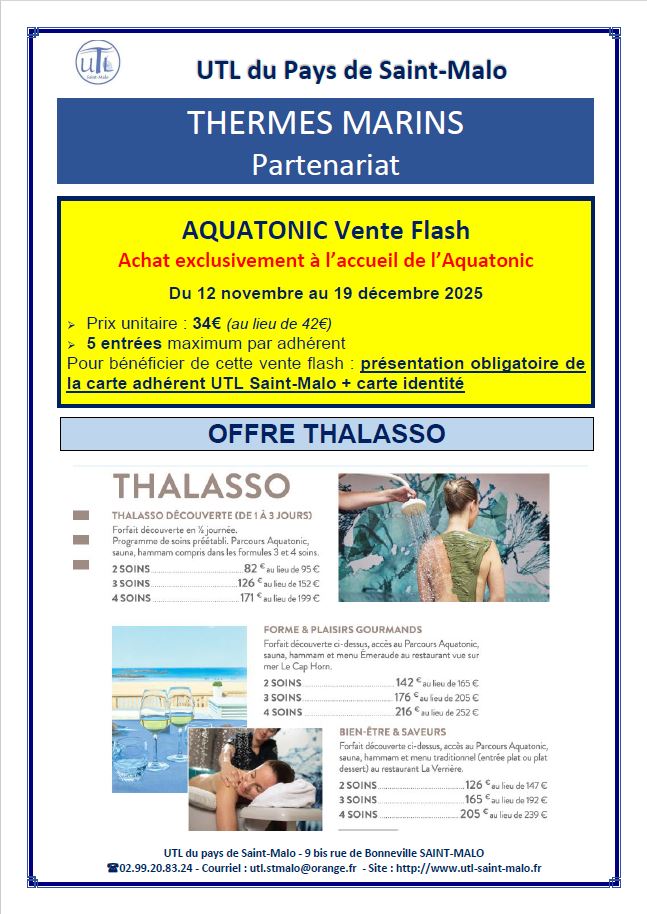 Vente Flash AQUATONIC