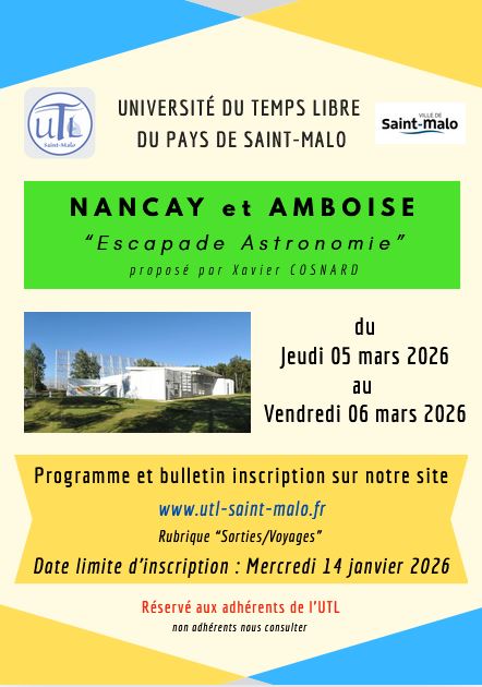 Court Séjour NANCAY - AMBOISE