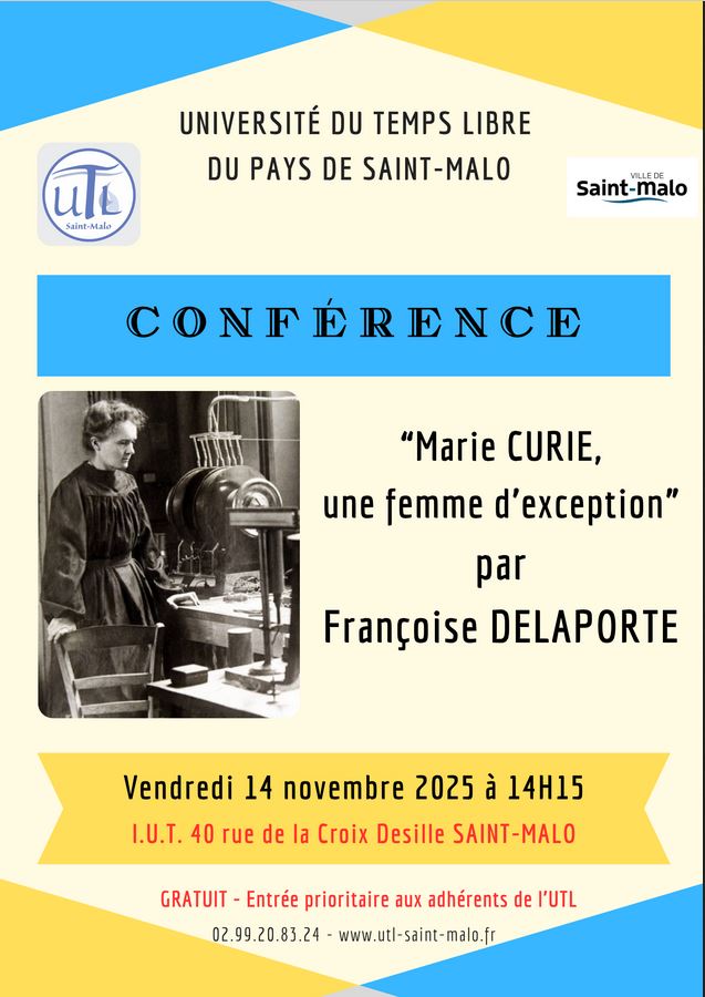 Vendredi 14 novembre 2025 - Conférence