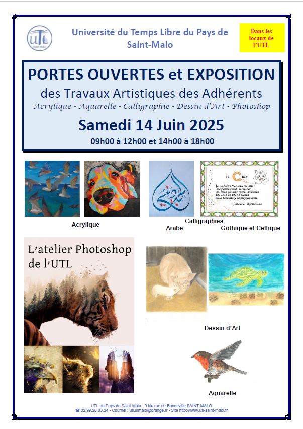 Portes ouvertes et Expo des Adhérents