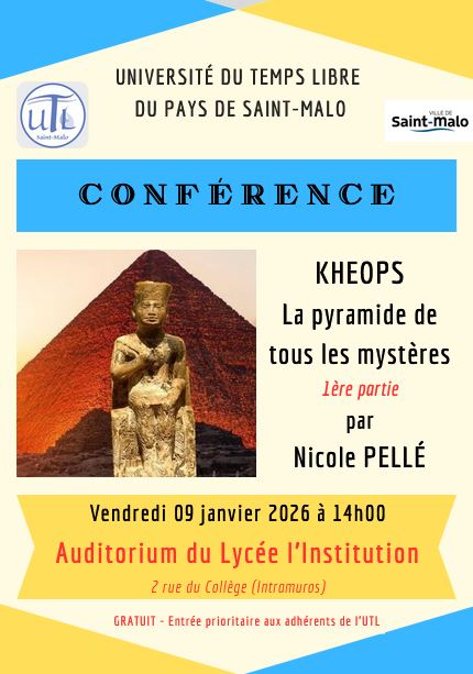 Vendredi 09 janvier 2026 - Conférence